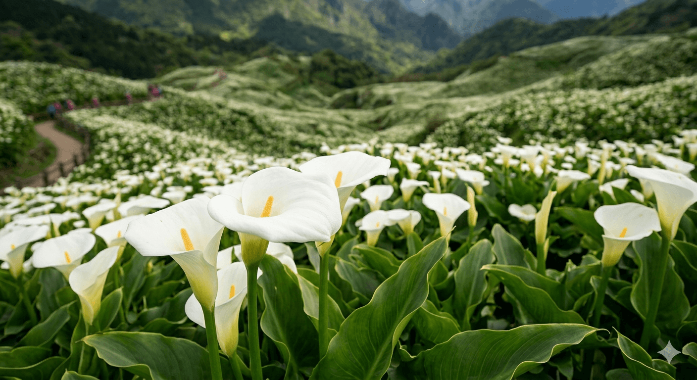走進白色交響曲！2026 陽明山竹子湖海芋季 3/13 浪漫登場
